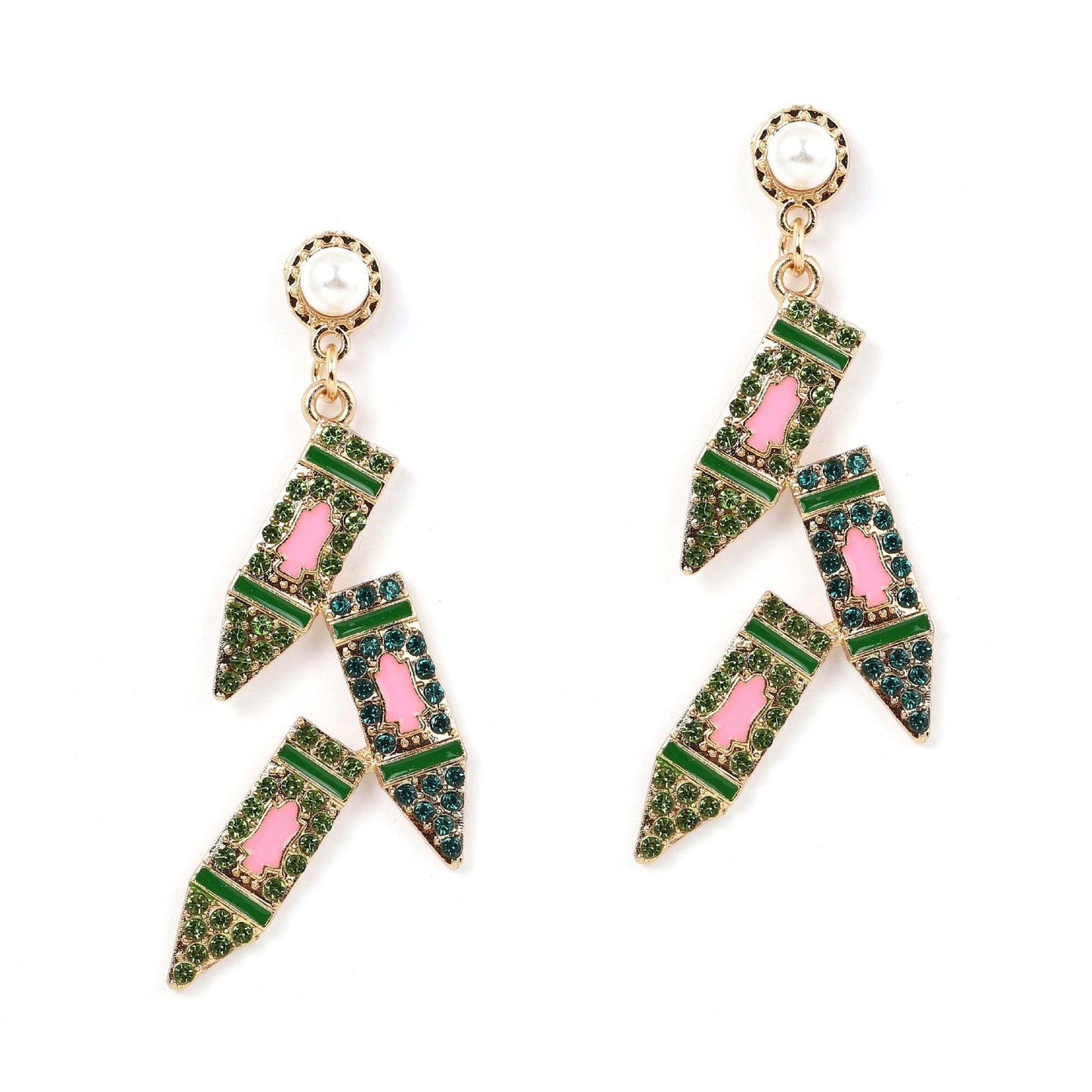 Delicate Artisan Pearl Earring