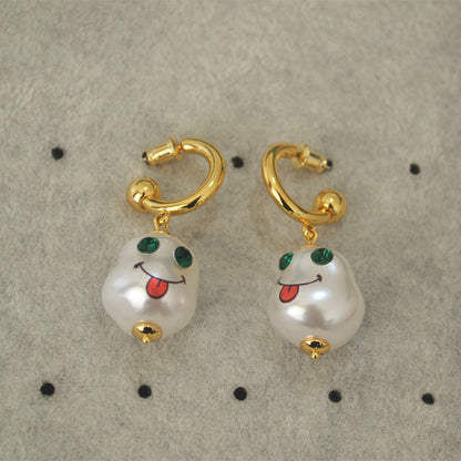 Vintage Handmade Pearl Earring