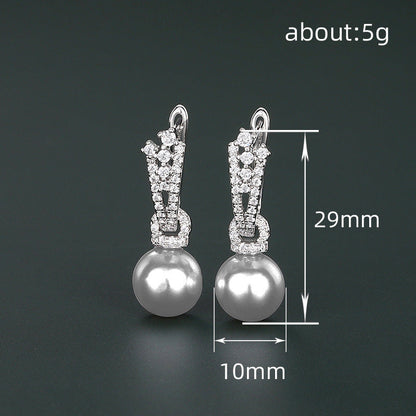 Classic Pearl Earring with Timeless Appeal