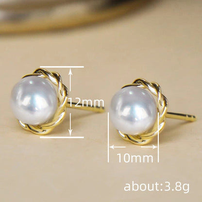 Vintage Handmade Pearl Earring