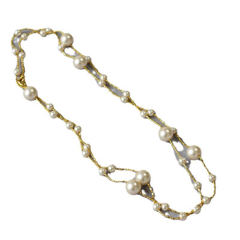 Vintage Handmade Pearl Necklace