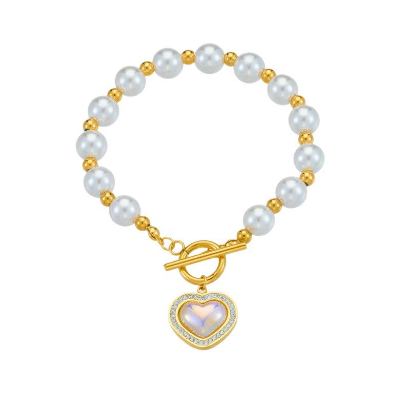 Beautiful Pearl Bracelet with Unique Style