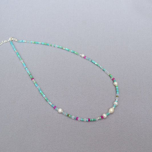 Vintage Handmade Pearl Necklace