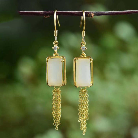 Vintage Handmade Gold Earring