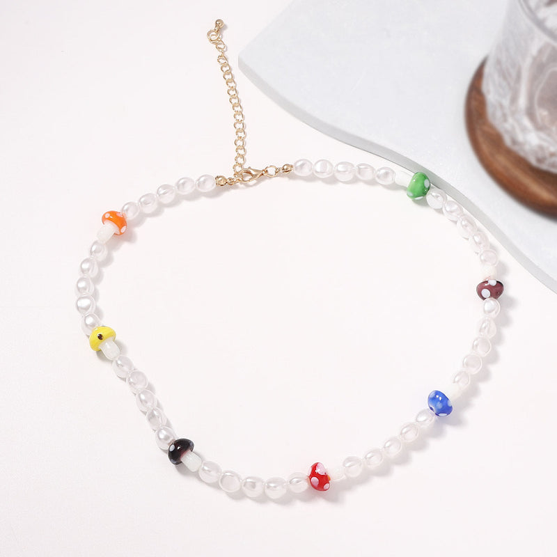 Vintage Handmade Pearl Necklace