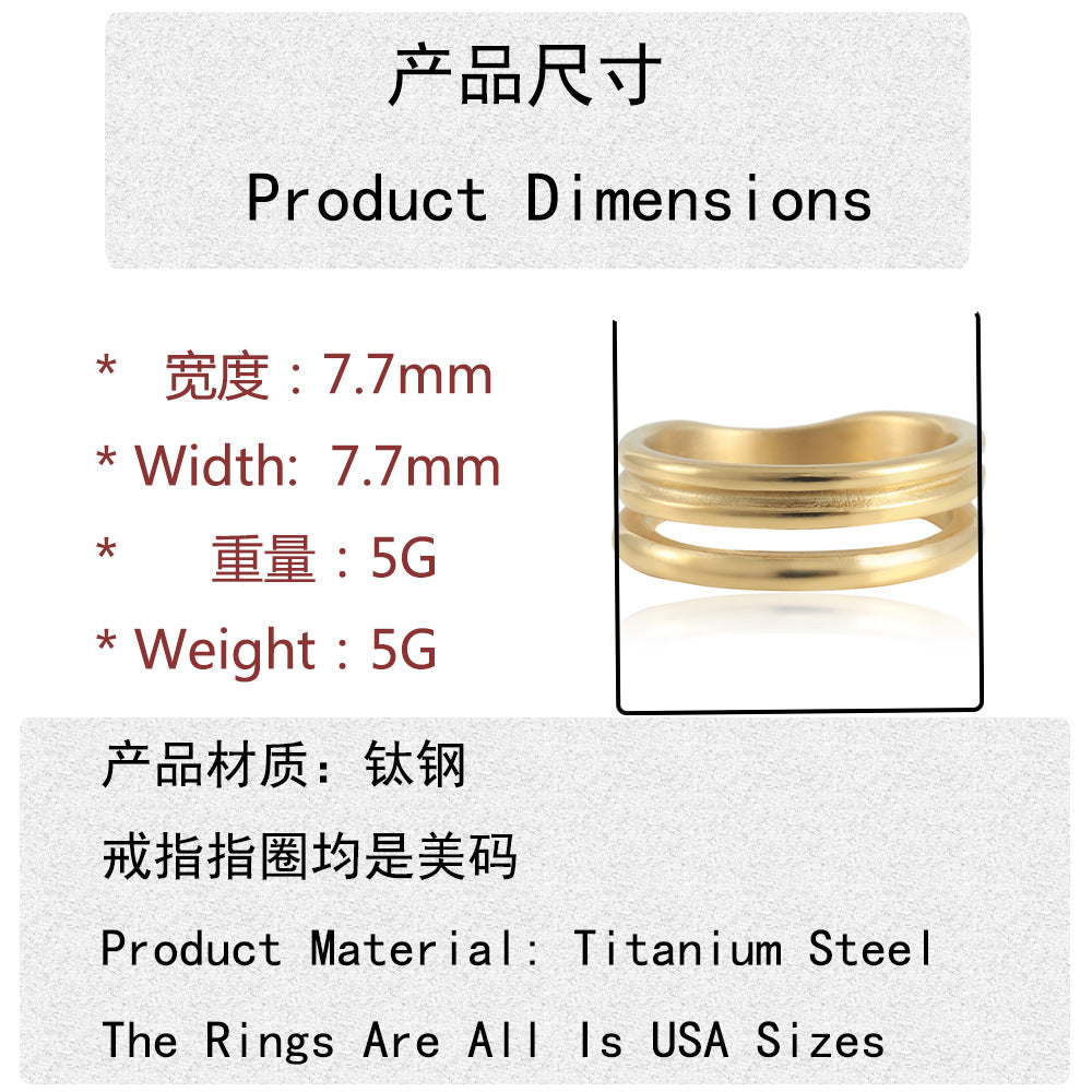 Vintage Handmade Gold Ring