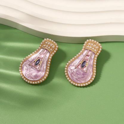 Vintage Handmade Pearl Earring