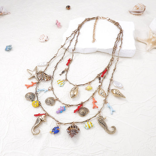 Vintage Handmade Pearl Necklace