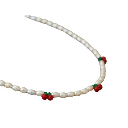 Vintage Handmade Pearl Necklace