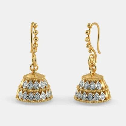 Beautiful Gold Earring with Unique Style
