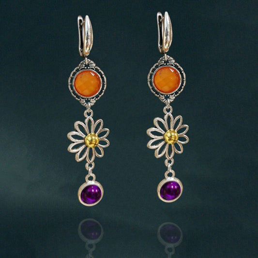 Romantic Silver Earring for Special Moments
