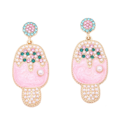 Delicate Artisan Pearl Earring