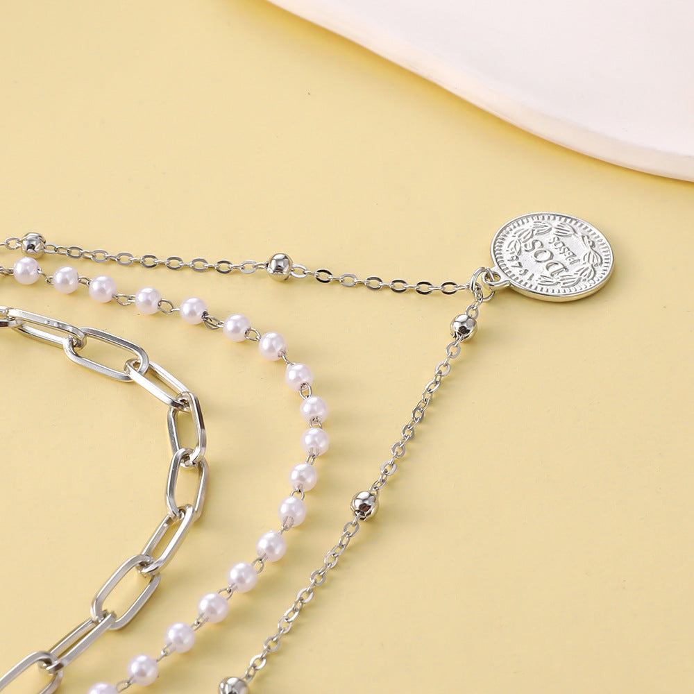 Delicate Artisan Pearl Necklace