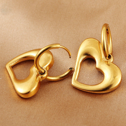 Vintage Handmade Gold Earring
