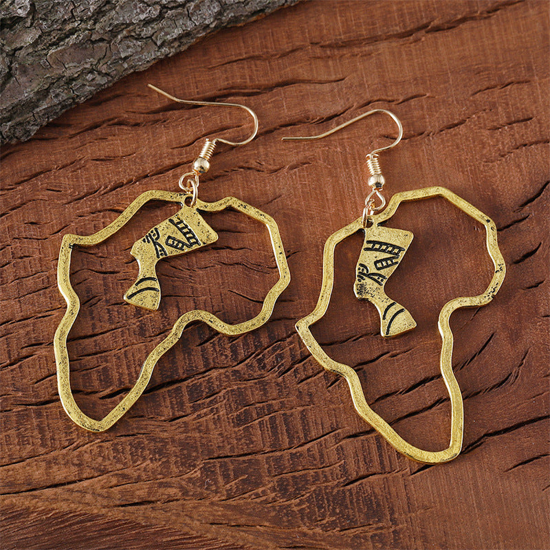 Beautiful Gold Earring with Unique Style