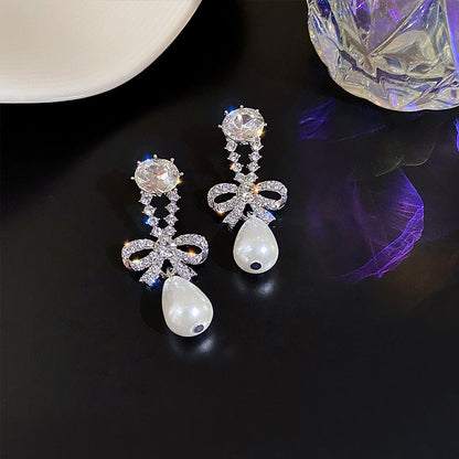 Delicate Artisan Pearl Earring