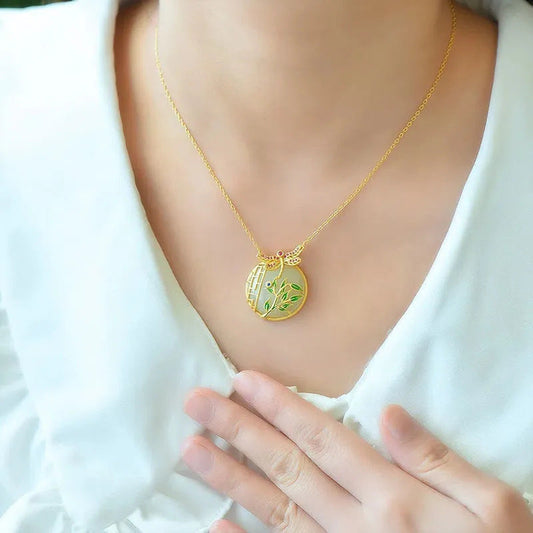 Delicate Artisan Silver Set