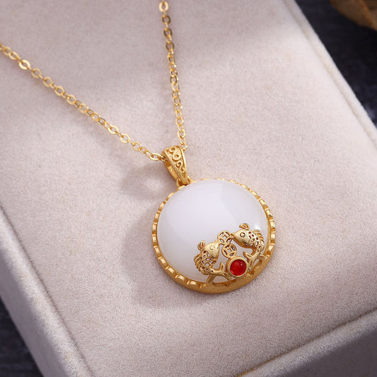 Delicate Artisan Gold Necklace