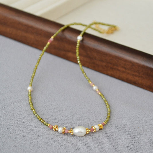 Vintage Handmade Pearl Necklace