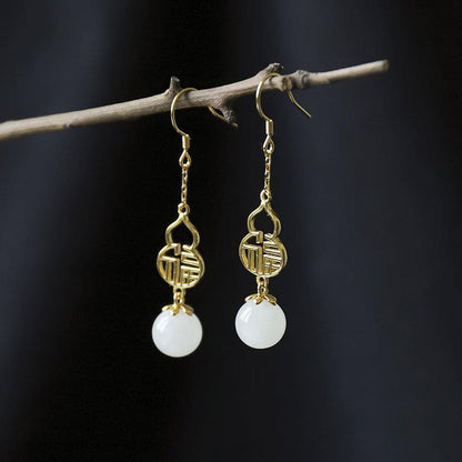 Vintage Handmade Gold Earring