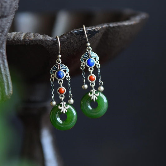 Delicate Artisan Silver Earring
