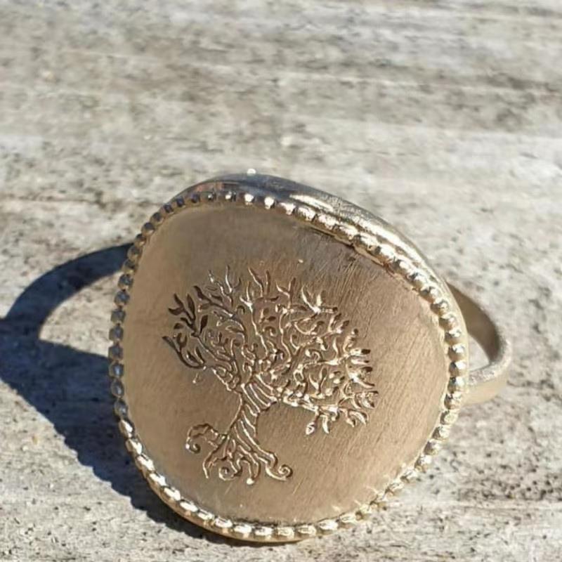 Vintage Handmade Gold Ring