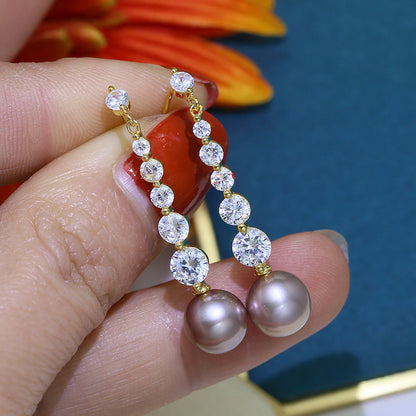 Delicate Artisan Pearl Earring