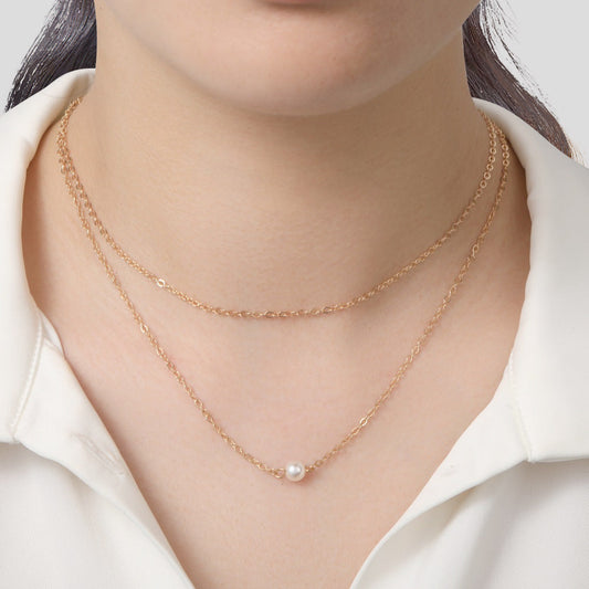 Delicate Artisan Gold Necklace