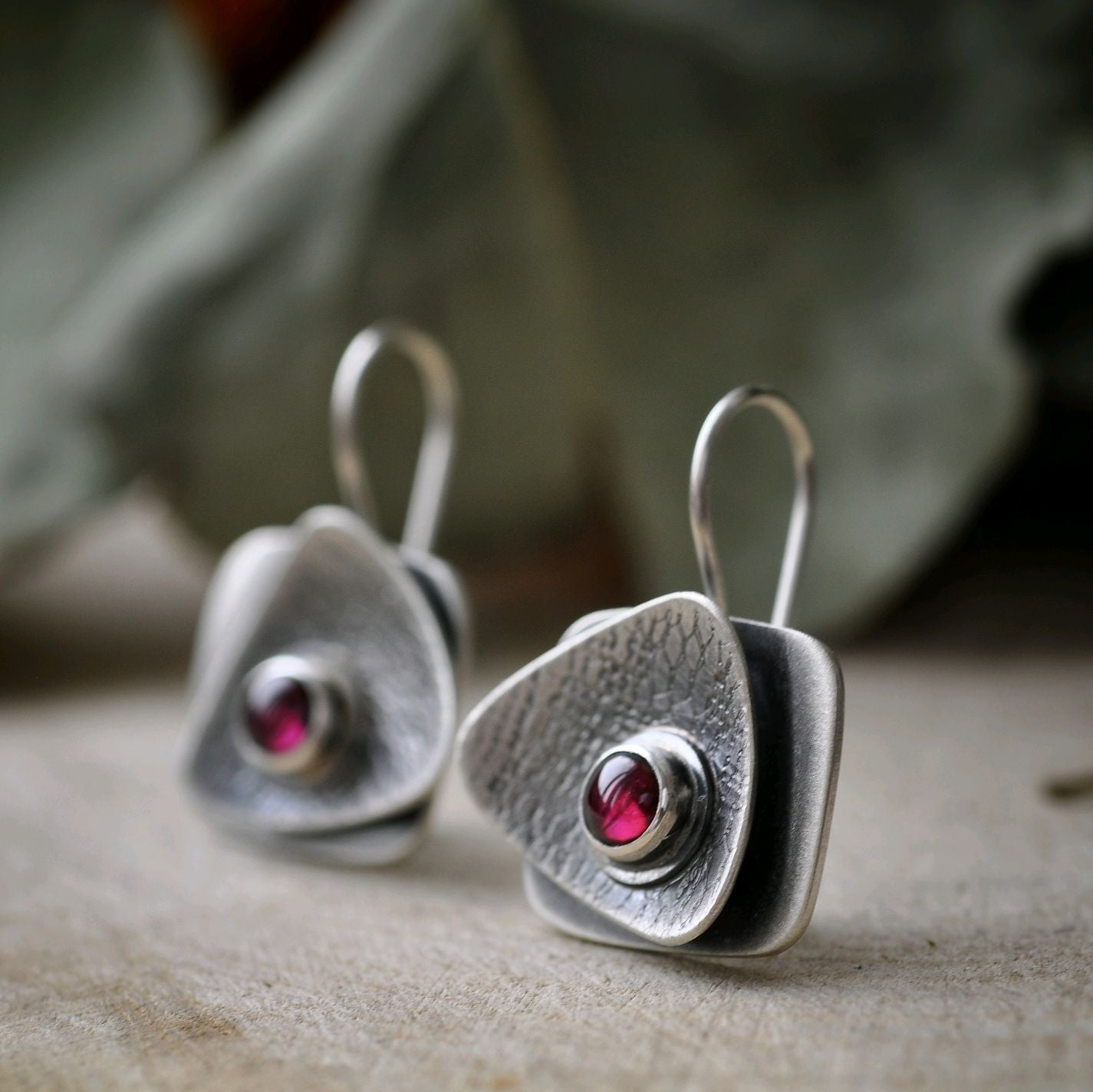 Delicate Artisan Pearl Earring
