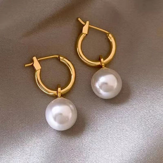 Vintage Handmade Pearl Earring
