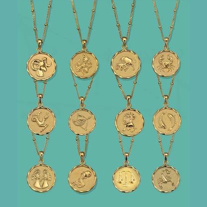 Beautiful Gold Necklace with Unique Style