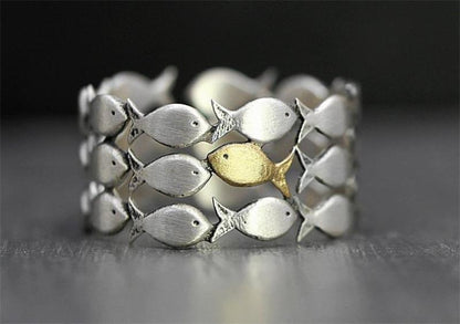 Beautiful Gold Ring with Unique Style