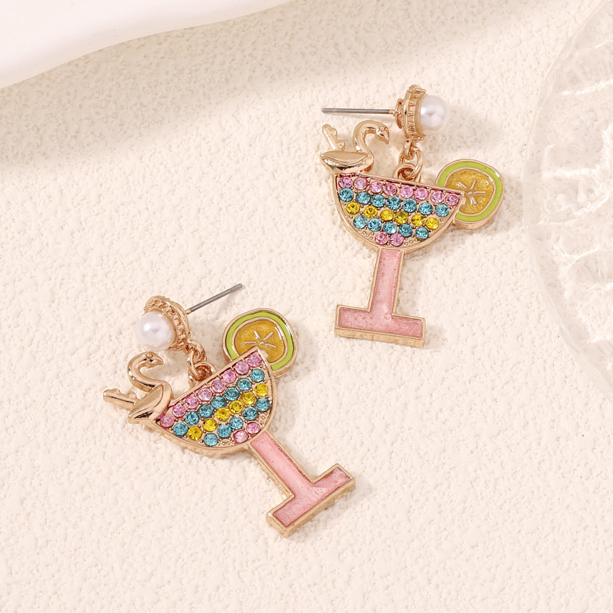 Delicate Artisan Pearl Earring
