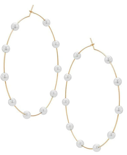 Stunning Pearl Earring for Daily Wear