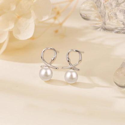 Vintage Handmade Pearl Earring