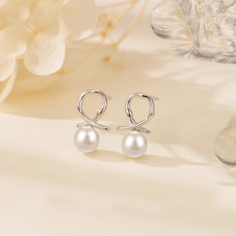 Vintage Handmade Pearl Earring