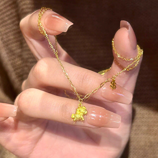 Romantic Gold Necklace for Special Moments