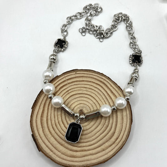 Delicate Artisan Pearl Necklace