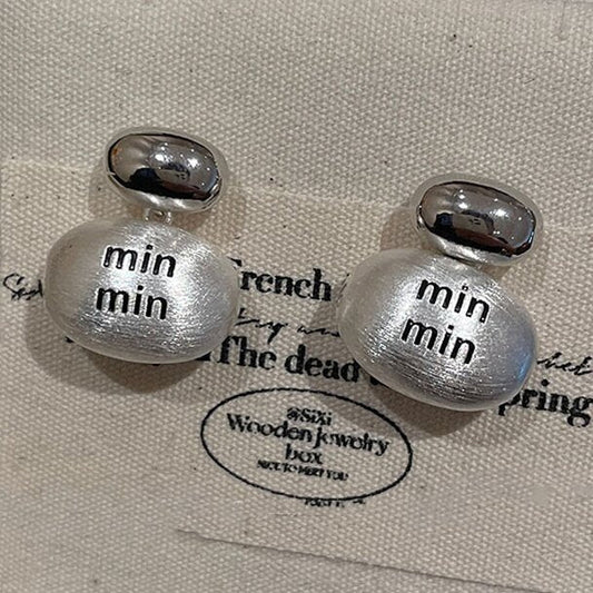 Vintage Handmade Gold Earring