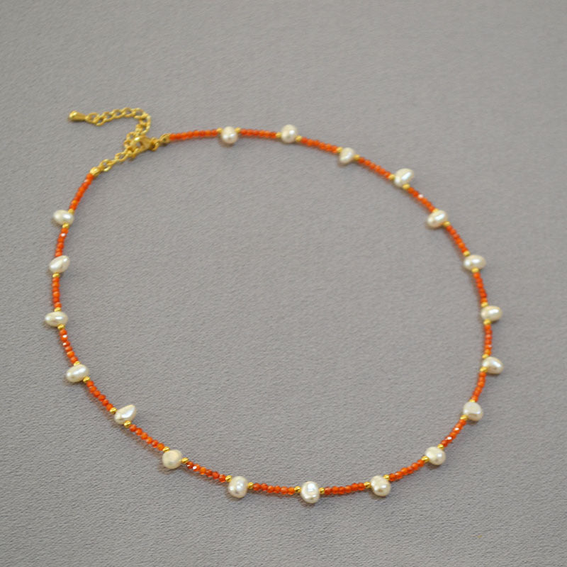 Beautiful Pearl Necklace with Unique Style