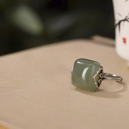 Delicate Artisan Silver Ring