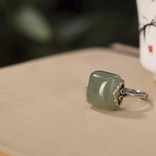 Delicate Artisan Silver Ring