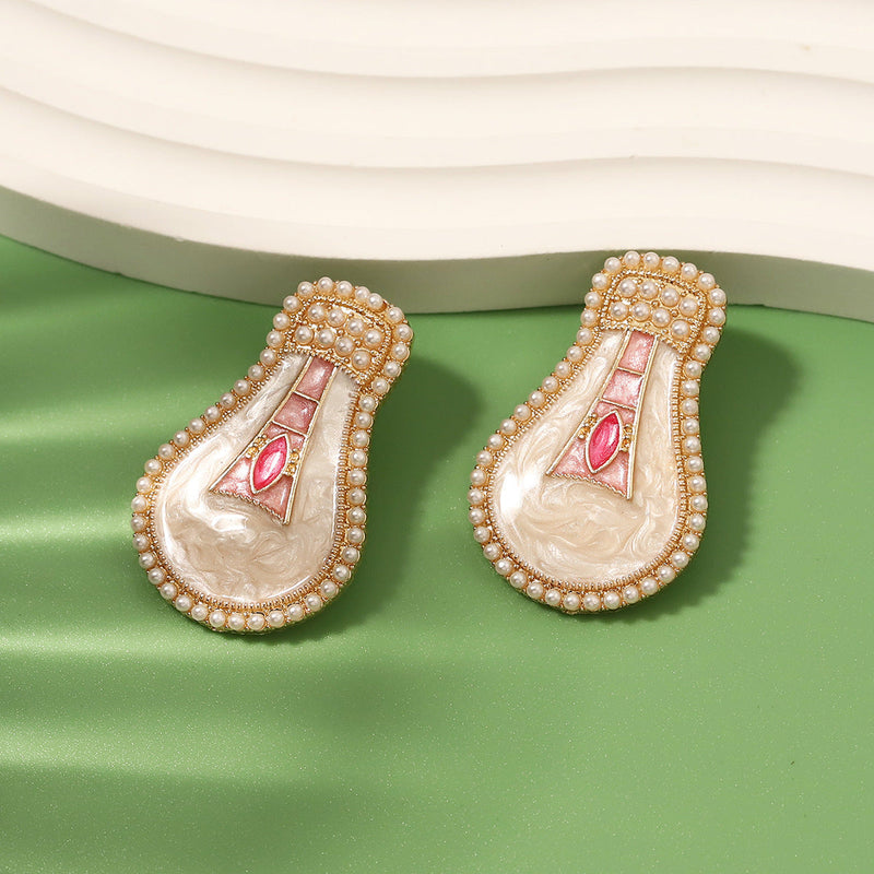 Vintage Handmade Pearl Earring
