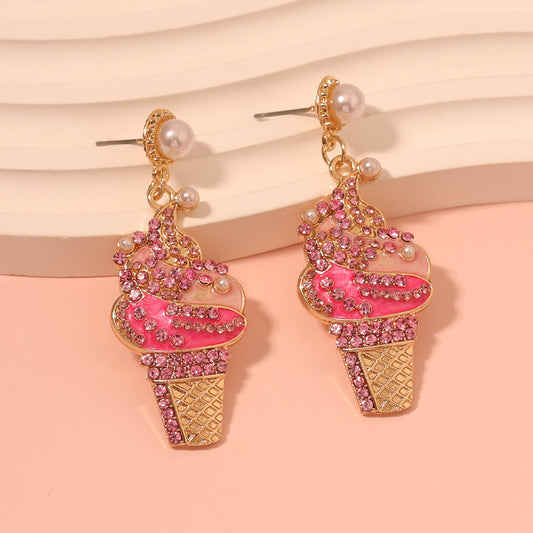 Delicate Artisan Pearl Earring