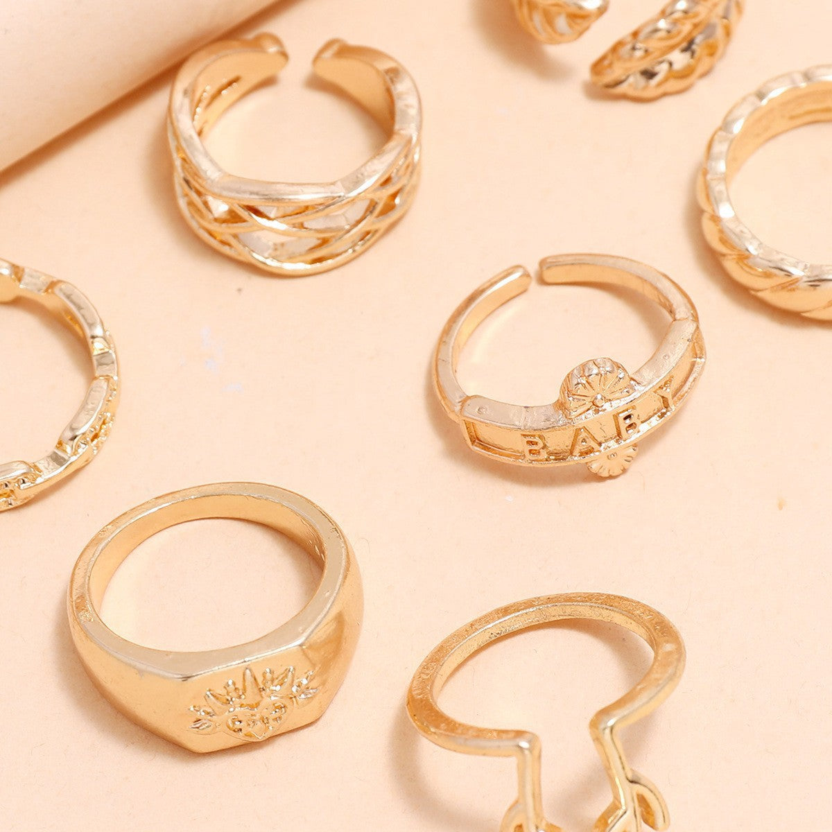 Vintage Handmade Gold Chain