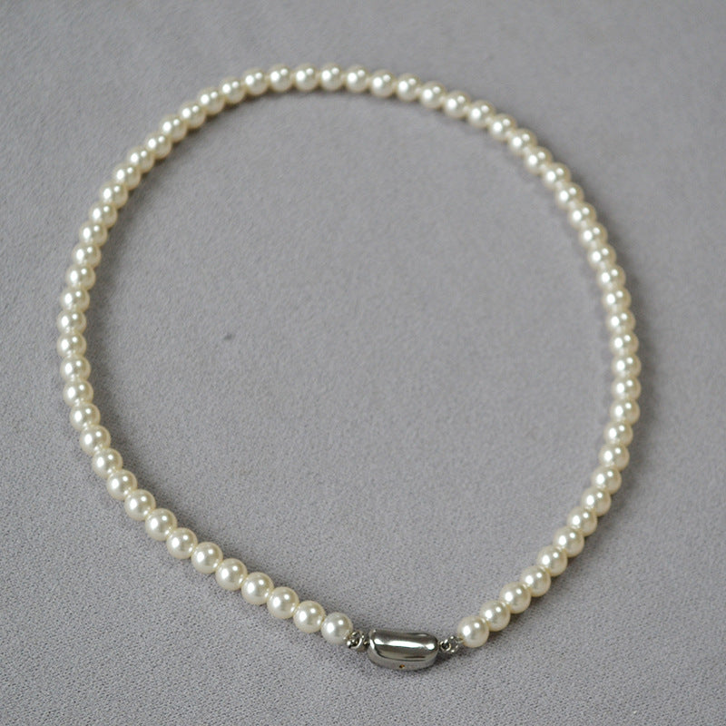 Vintage Handmade Pearl Necklace