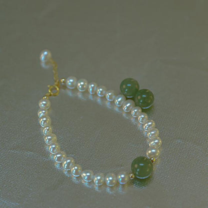 Vintage Handmade Pearl Bracelet