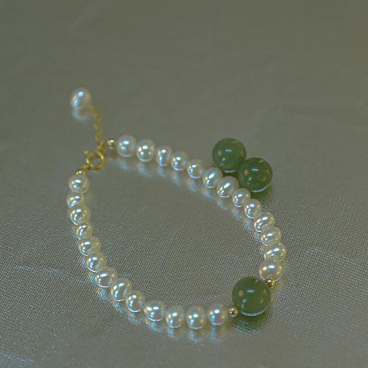 Vintage Handmade Pearl Bracelet