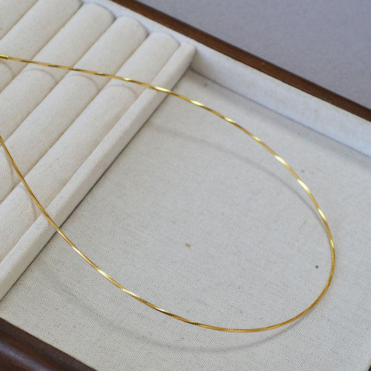 Delicate Artisan Gold Necklace