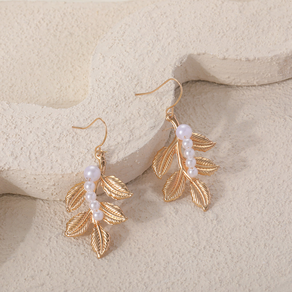 Delicate Artisan Pearl Earring